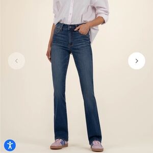 Kut from the Kloth Nicole High Rise Boot Cut Jeans